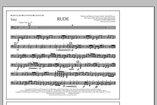 Download John Brennan Rude - Tuba Sheet Music