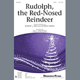 Download or print Rudolph The Red-Nosed Reindeer Sheet Music Printable PDF 10-page score for Standards / arranged SAB Choir SKU: 155954.