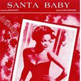 Download or print Santa Baby Sheet Music Printable PDF 3-page score for Christmas / arranged Easy Guitar Tab SKU: 91713.