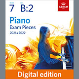 Download or print Sarabande (Grade 7, list B2, from the ABRSM Piano Syllabus 2021 & 2022) Sheet Music Printable PDF 2-page score for Classical / arranged Piano Solo SKU: 454406.