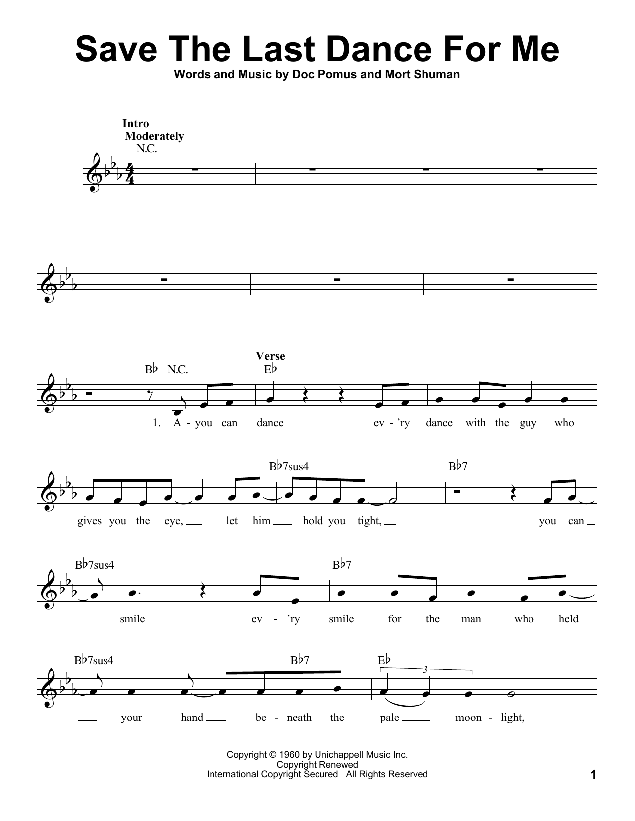 Download Michael Bublé Save The Last Dance For Me Sheet Music