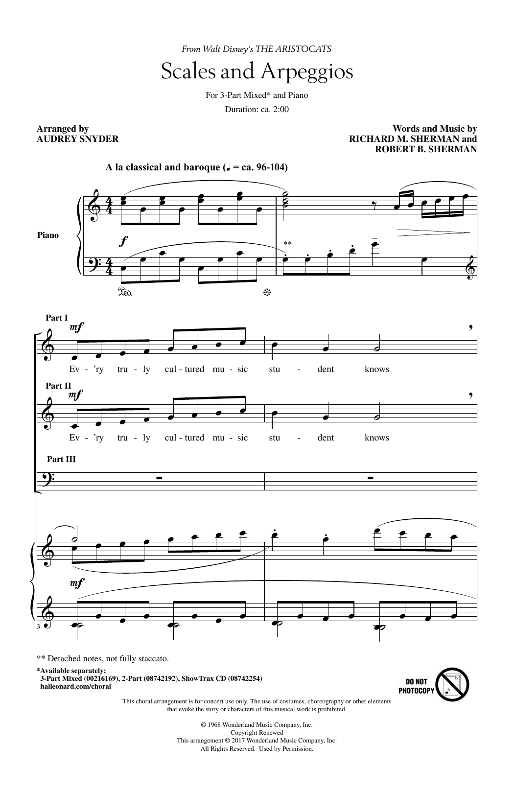 Download Audrey Snyder Scales And Arpeggios Sheet Music
