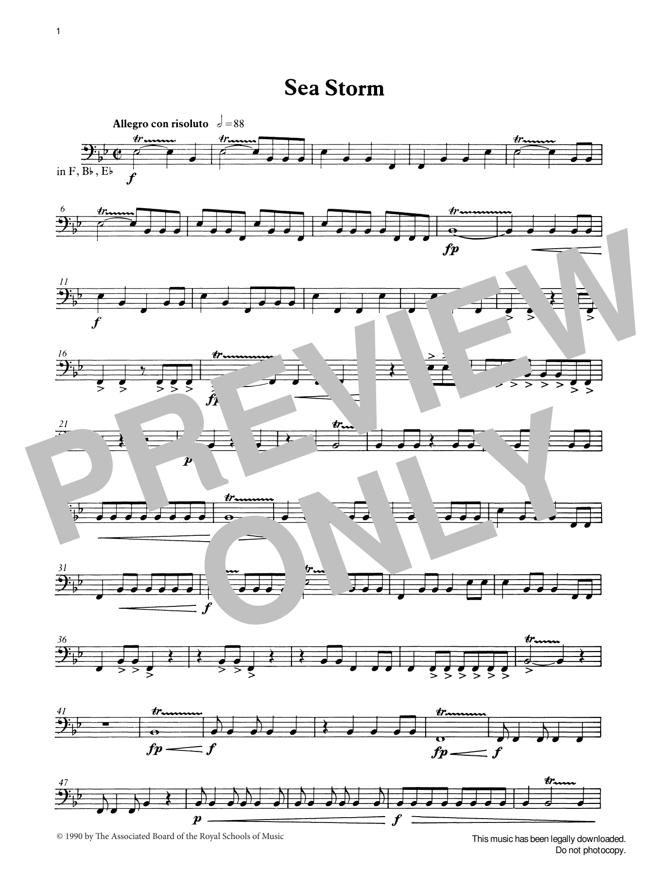 Download Ian Wright Sea Storm from Graded Music for Timpani Sheet Music