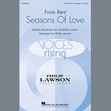 Download or print Seasons Of Love (from Rent) (arr. Philip Lawson) Sheet Music Printable PDF 16-page score for Broadway / arranged SATB Choir SKU: 410378.