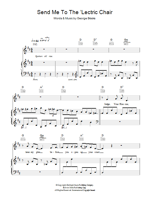 Download Hugh Laurie Send Me To The 'Lectric Chair Sheet Music