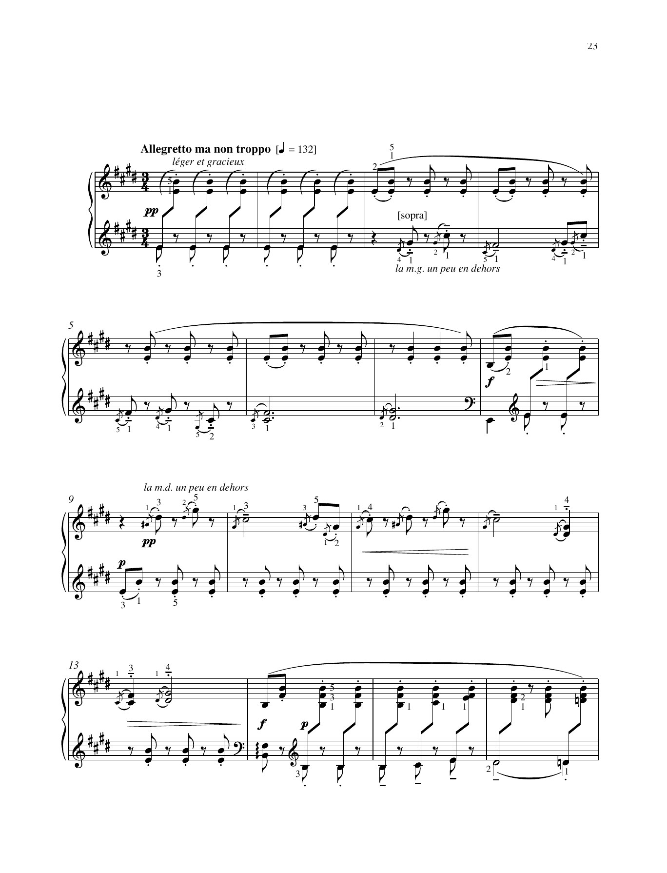 Download Claude Debussy Serenade for the Doll Sheet Music
