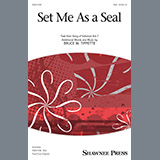 Download or print Set Me As A Seal Sheet Music Printable PDF 11-page score for Concert / arranged SSA Choir SKU: 250702.