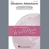 Download or print Shalom Aleichem Sheet Music Printable PDF 14-page score for Jewish / arranged SATB Choir SKU: 188630.
