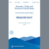 Download or print Shalom Rav (arr. Stephen Richards and William Dreskin) Sheet Music Printable PDF 6-page score for Classical / arranged SATB Choir SKU: 451691.