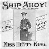 Download or print Ship Ahoy! (All The Nice Girls Love A Sailor) Sheet Music Printable PDF 4-page score for Standards / arranged Piano, Vocal & Guitar SKU: 114037.