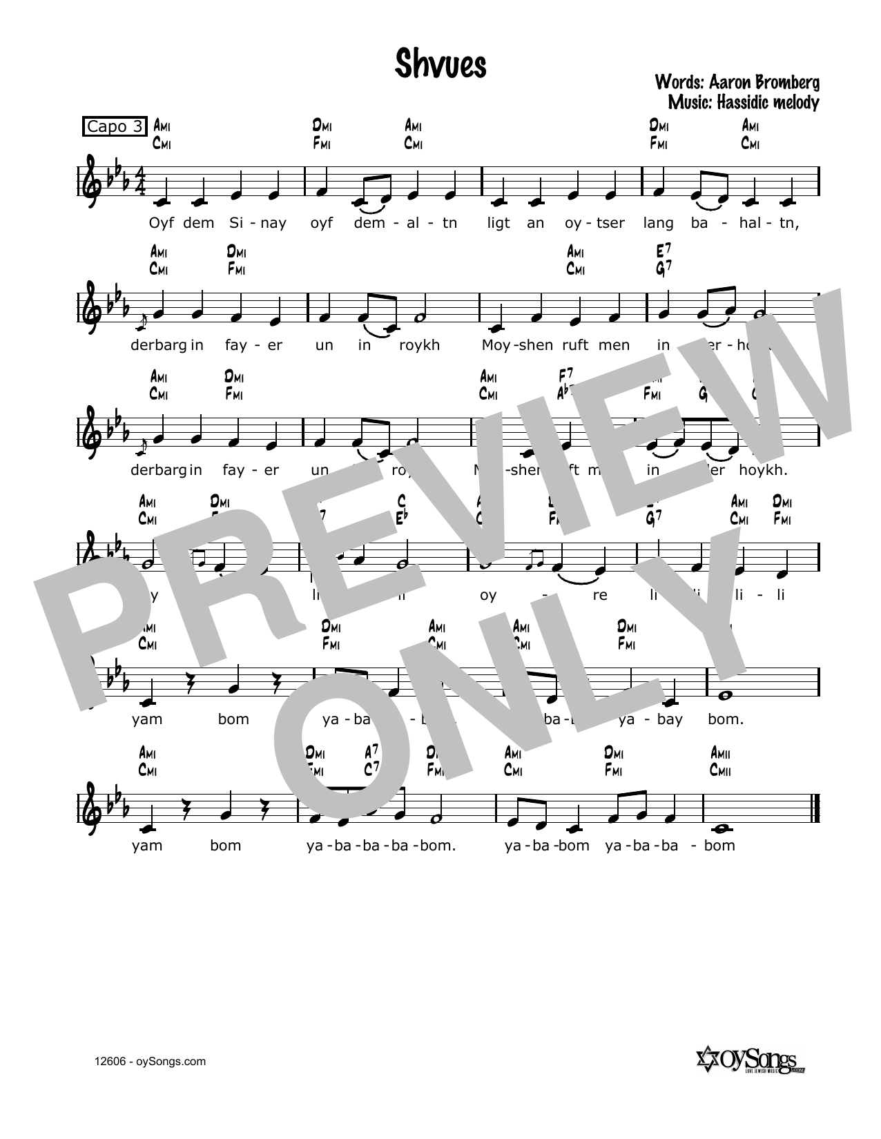 Download Cindy Paley Shvues Sheet Music