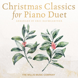 Download or print Silent Night (arr. Eric Baumgartner) Sheet Music Printable PDF 4-page score for Christmas / arranged Piano Duet SKU: 502428.