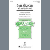 Download or print Sim Shalom (Grant Us Peace) Sheet Music Printable PDF 10-page score for Festival / arranged 3-Part Mixed Choir SKU: 426376.