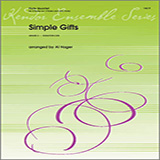 Download or print Simple Gifts - 3rd Flute Sheet Music Printable PDF 2-page score for Classical / arranged Woodwind Ensemble SKU: 325683.