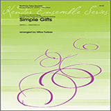 Download or print Simple Gifts - Full Score Sheet Music Printable PDF 4-page score for Classical / arranged Brass Ensemble SKU: 325730.