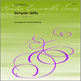 Download or print Simple Gifts - Full Score Sheet Music Printable PDF 5-page score for Classical / arranged Woodwind Ensemble SKU: 313555.