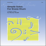 Download or print Simple Solos For Snare Drum Sheet Music Printable PDF 11-page score for Classical / arranged Percussion Solo SKU: 124905.