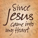 Download or print Since Jesus Came Into My Heart Sheet Music Printable PDF 2-page score for Hymn / arranged Guitar Chords/Lyrics SKU: 82433.