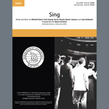 Download or print Sing (arr. Wayne Grimmer) Sheet Music Printable PDF 20-page score for Barbershop / arranged SSAA Choir SKU: 407088.