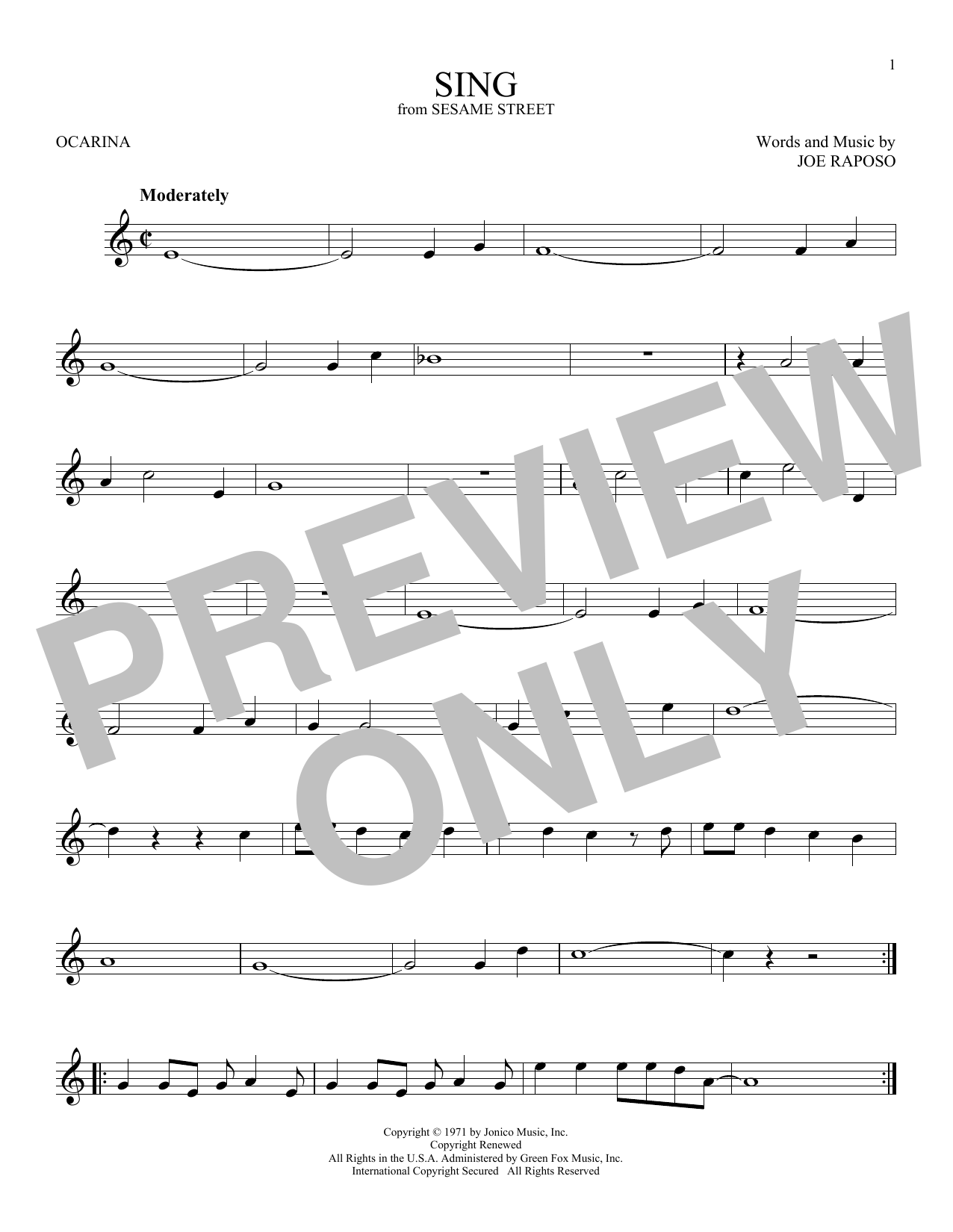 Download The Carpenters Sing (from Sesame Street) Sheet Music