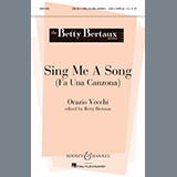 Download or print Sing Me A Song (Fa Una Canzona) Sheet Music Printable PDF 5-page score for A Cappella / arranged SATB Choir SKU: 93134.