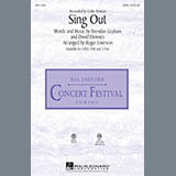 Download or print Sing Out Sheet Music Printable PDF 10-page score for Festival / arranged SATB Choir SKU: 289800.