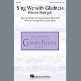 Download or print Sing We With Gladness (Festive Madrigal) (arr. Audrey Snyder) Sheet Music Printable PDF 5-page score for Concert / arranged SATB Choir SKU: 160161.