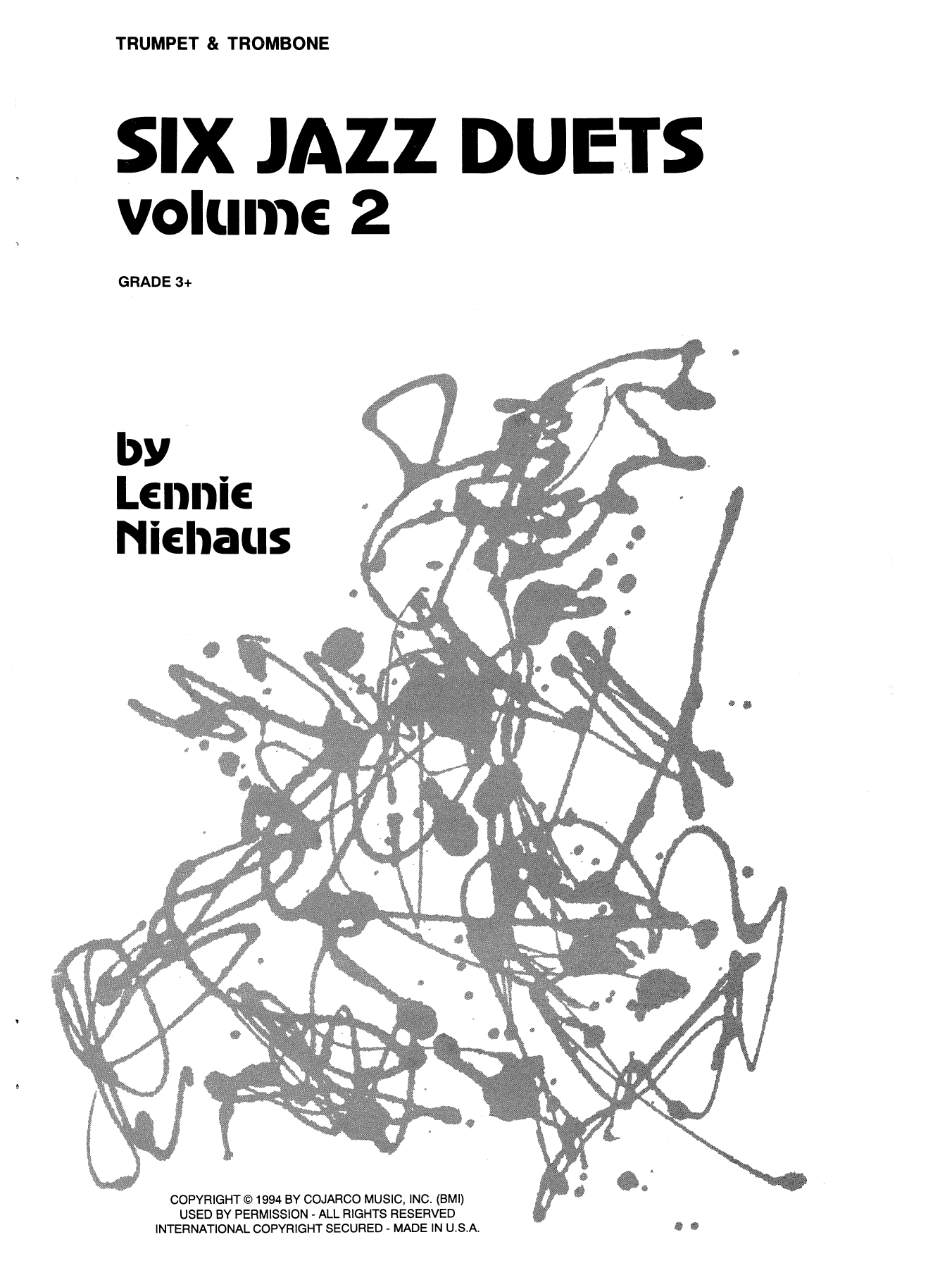 Download Lennie Niehaus Six Jazz Duets, Volume 2 Sheet Music