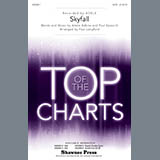 Download or print Skyfall (arr. Paul Langford) Sheet Music Printable PDF 14-page score for Film/TV / arranged SAB Choir SKU: 96129.
