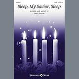 Download or print Sleep, My Savior, Sleep Sheet Music Printable PDF 2-page score for Concert / arranged SATB Choir SKU: 153976.