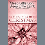 Download or print Sleep Little Lion, Sleep Little Lamb Sheet Music Printable PDF 16-page score for Christmas / arranged SATB Choir SKU: 1133099.