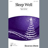 Download or print Sleep Well Sheet Music Printable PDF 6-page score for Holiday / arranged SATB Choir SKU: 662384.