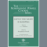 Download or print Softly The Night Is Sleeping Sheet Music Printable PDF 15-page score for Concert / arranged SATB Choir SKU: 459748.