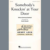 Download or print Somebody's Knockin' At Your Door (arr. Scott Atwood) Sheet Music Printable PDF 6-page score for Sacred / arranged Unison Choir SKU: 178114.