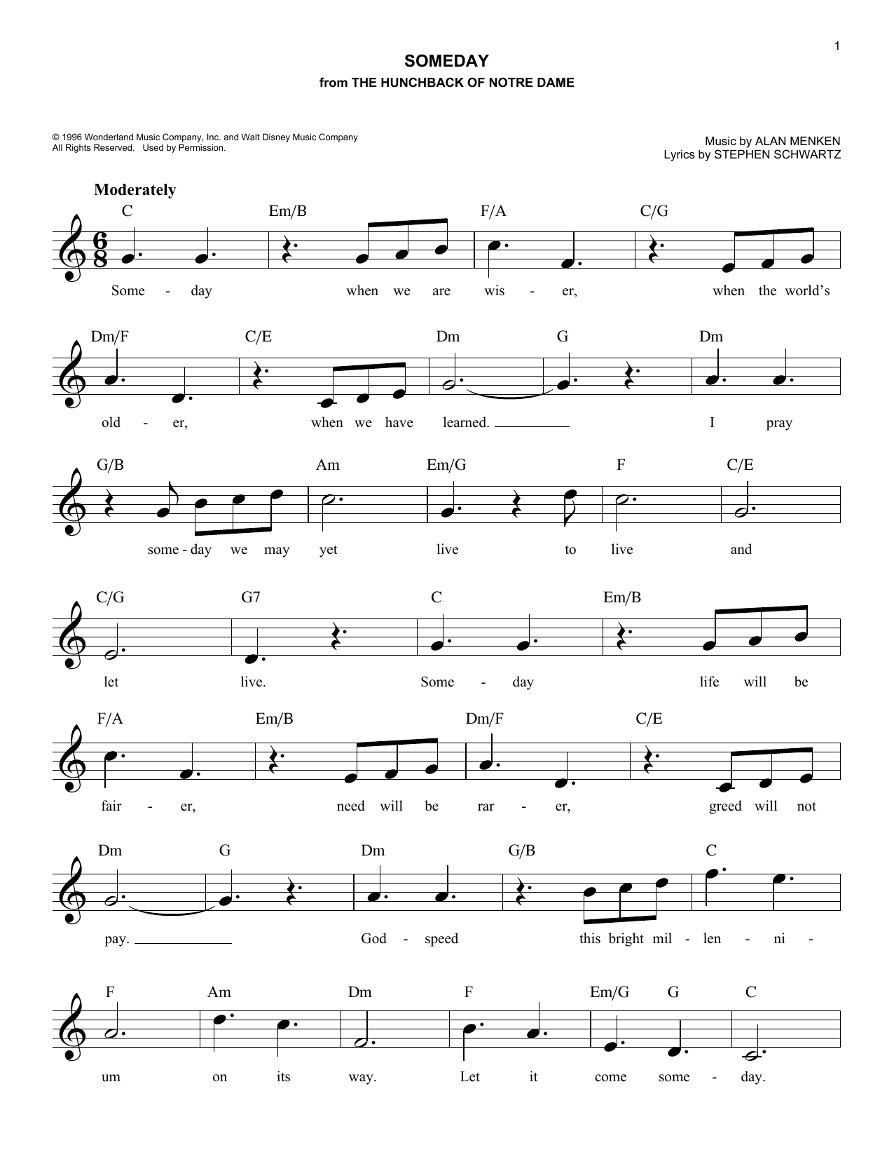 Download Donna Summer Someday Sheet Music