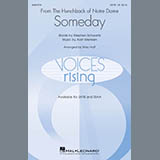 Download or print Someday (from Walt Disney's The Hunchback Of Notre Dame) (arr. Mac Huff) Sheet Music Printable PDF 7-page score for Disney / arranged SATB Choir SKU: 409870.