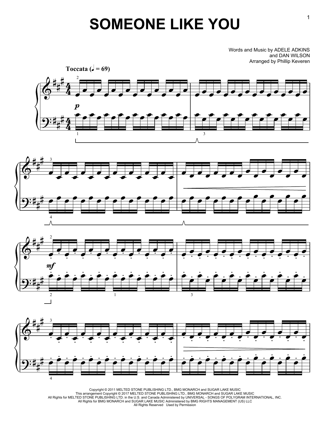 Download Adele Someone Like You [Classical version] (a Sheet Music