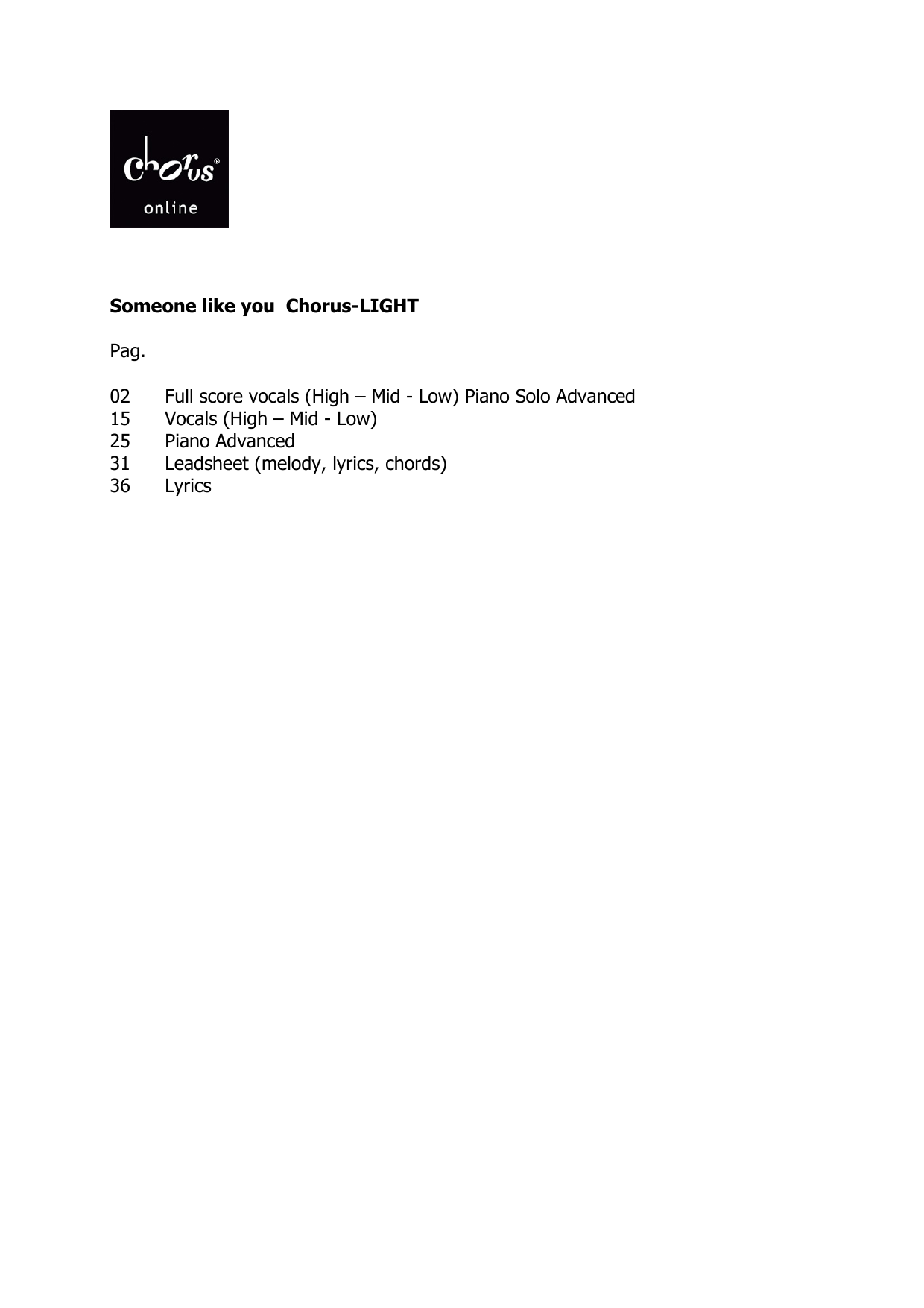 Adele Someone Like You (arr. Hans Reintjes) sheet music notes printable PDF score
