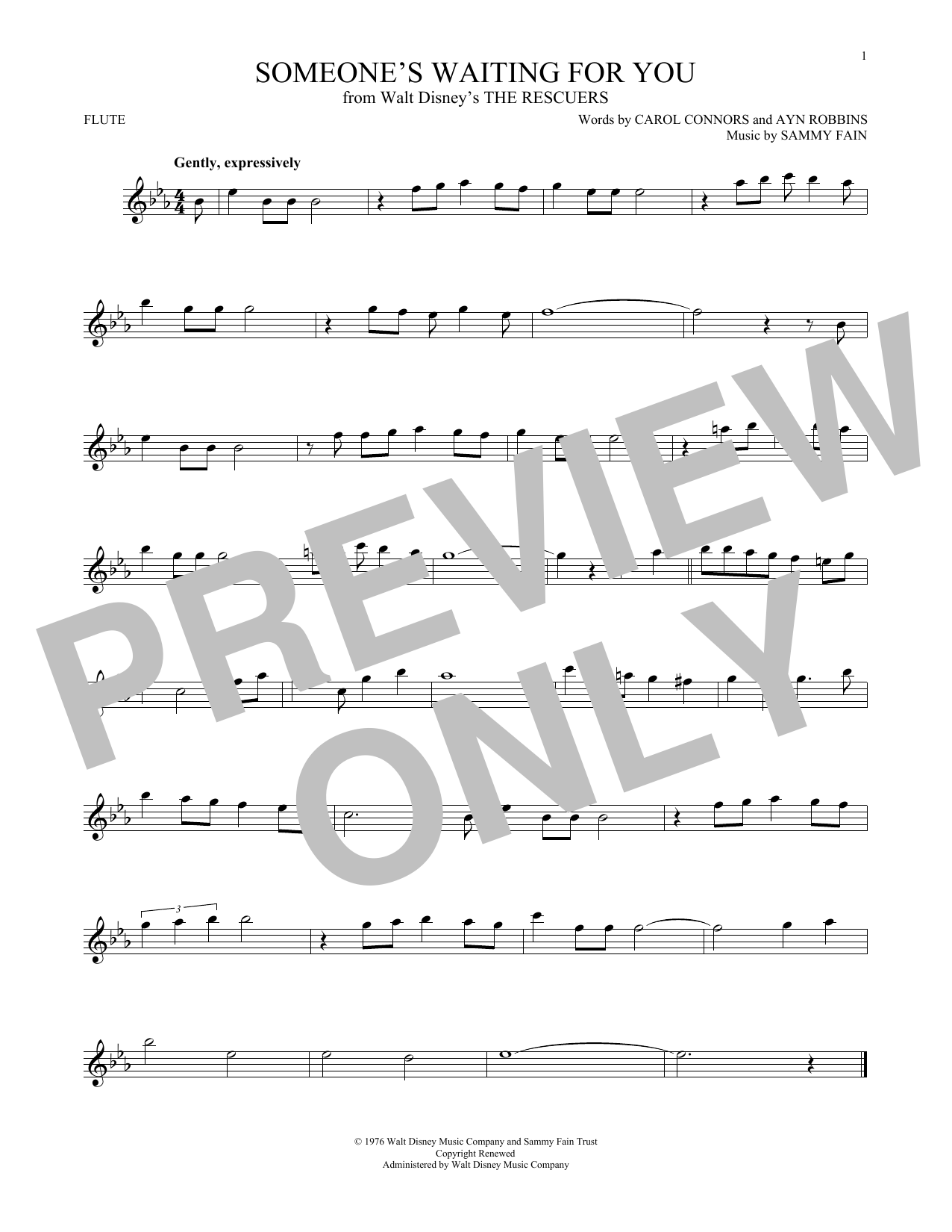 Download Ayn Robbins Someone's Waiting For You Sheet Music