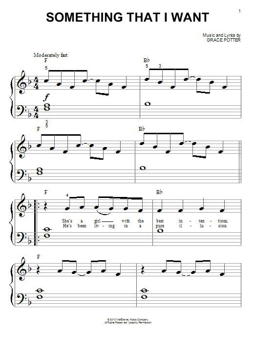 Download Alan Menken Something That I Want (from Disney's Ta Sheet Music
