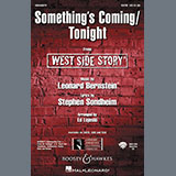 Download or print Something's Coming (from West Side Story) (arr. Ed Lojeski) Sheet Music Printable PDF 18-page score for Broadway / arranged SATB Choir SKU: 533450.