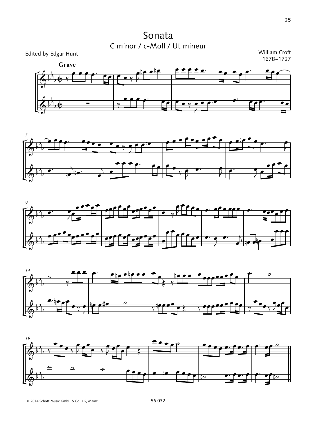 Download Baldassare Galuppi Sonata C minor Sheet Music