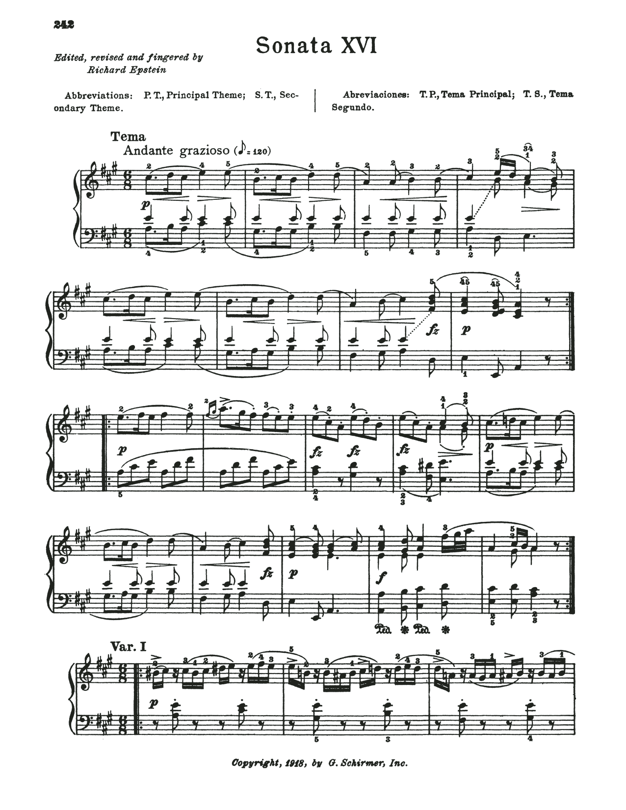 Download Wolfgang Amadeus Mozart Sonata In A Major, K. 331 Sheet Music