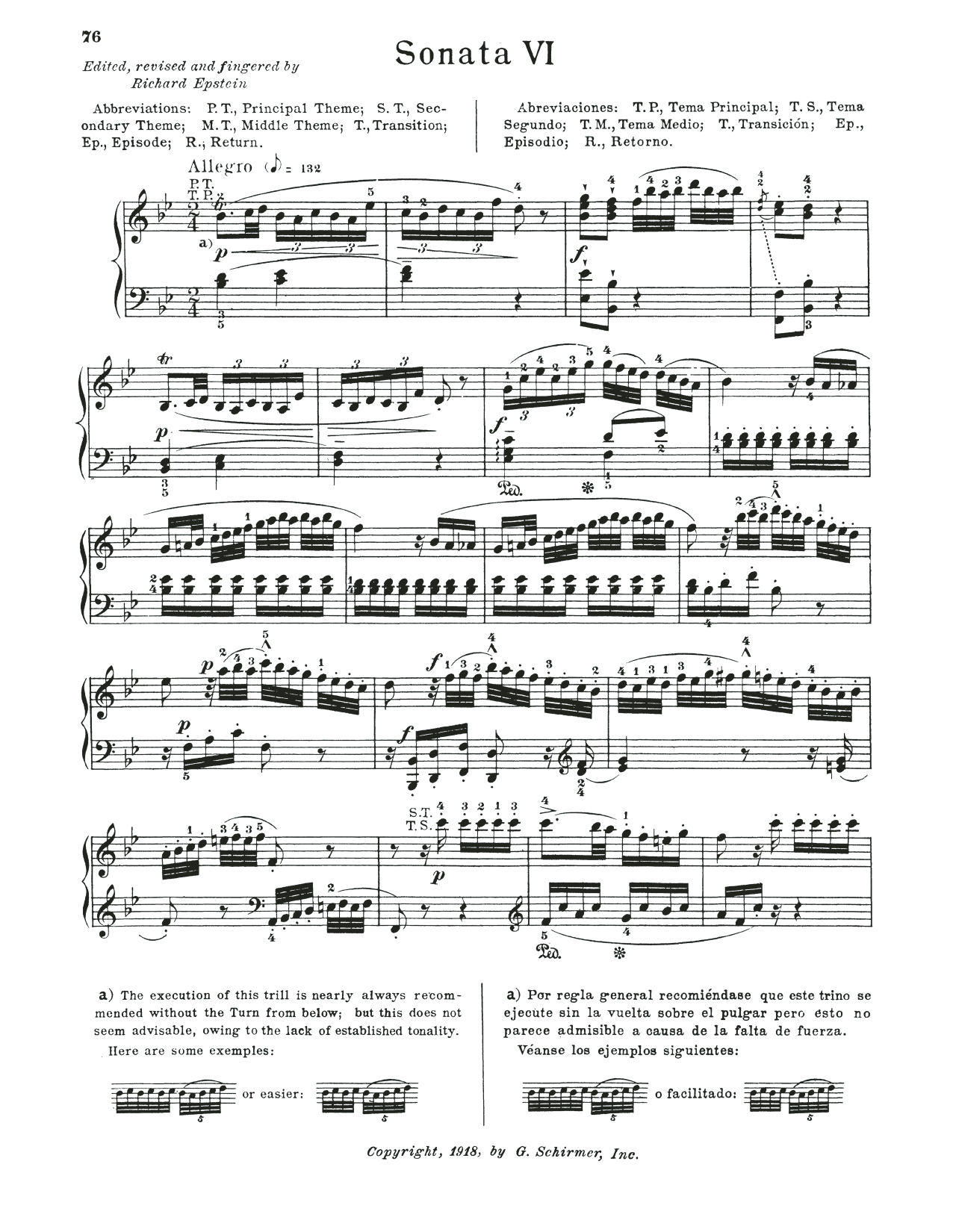Download Wolfgang Amadeus Mozart Sonata In B-Flat Major, K. 281 Sheet Music