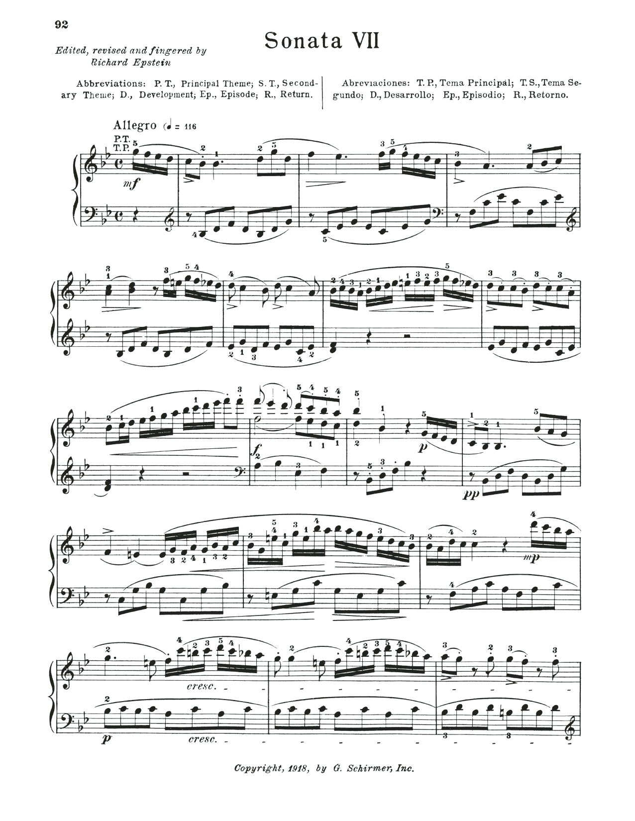 Download Wolfgang Amadeus Mozart Sonata In B-Flat Major, K. 333 Sheet Music