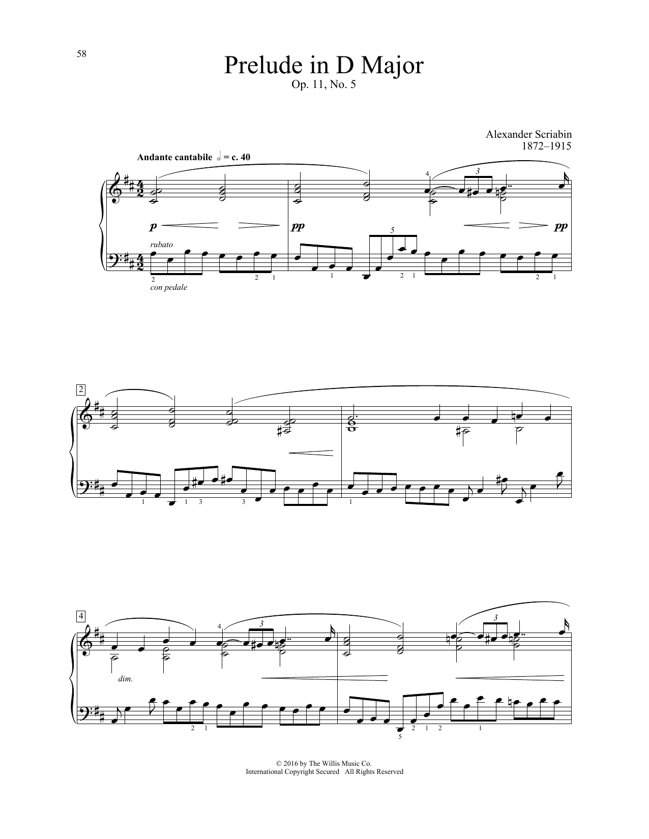 Download Franz Joseph Haydn Sonata In D Major, Hob. XVI:4, 1st Mvmt Sheet Music