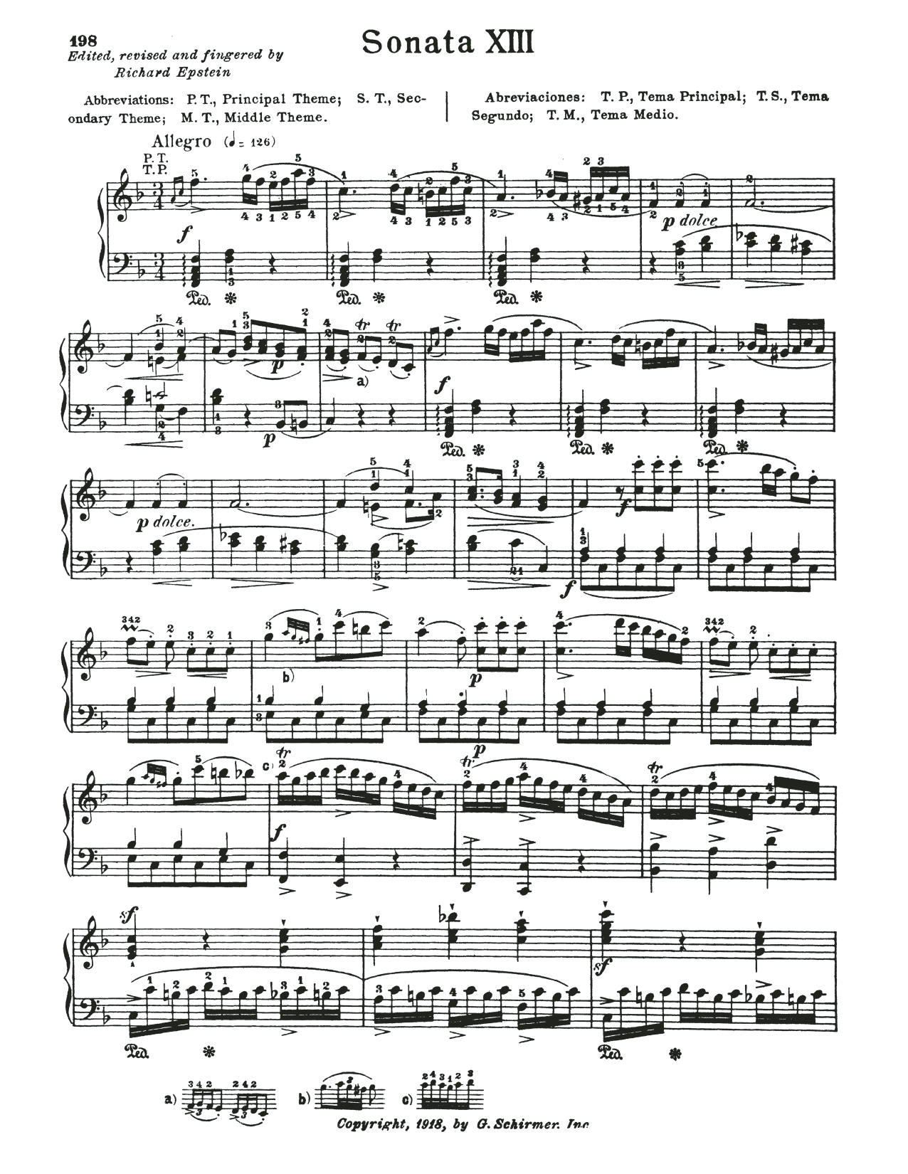 Download Wolfgang Amadeus Mozart Sonata In F Major, K. 547a Sheet Music