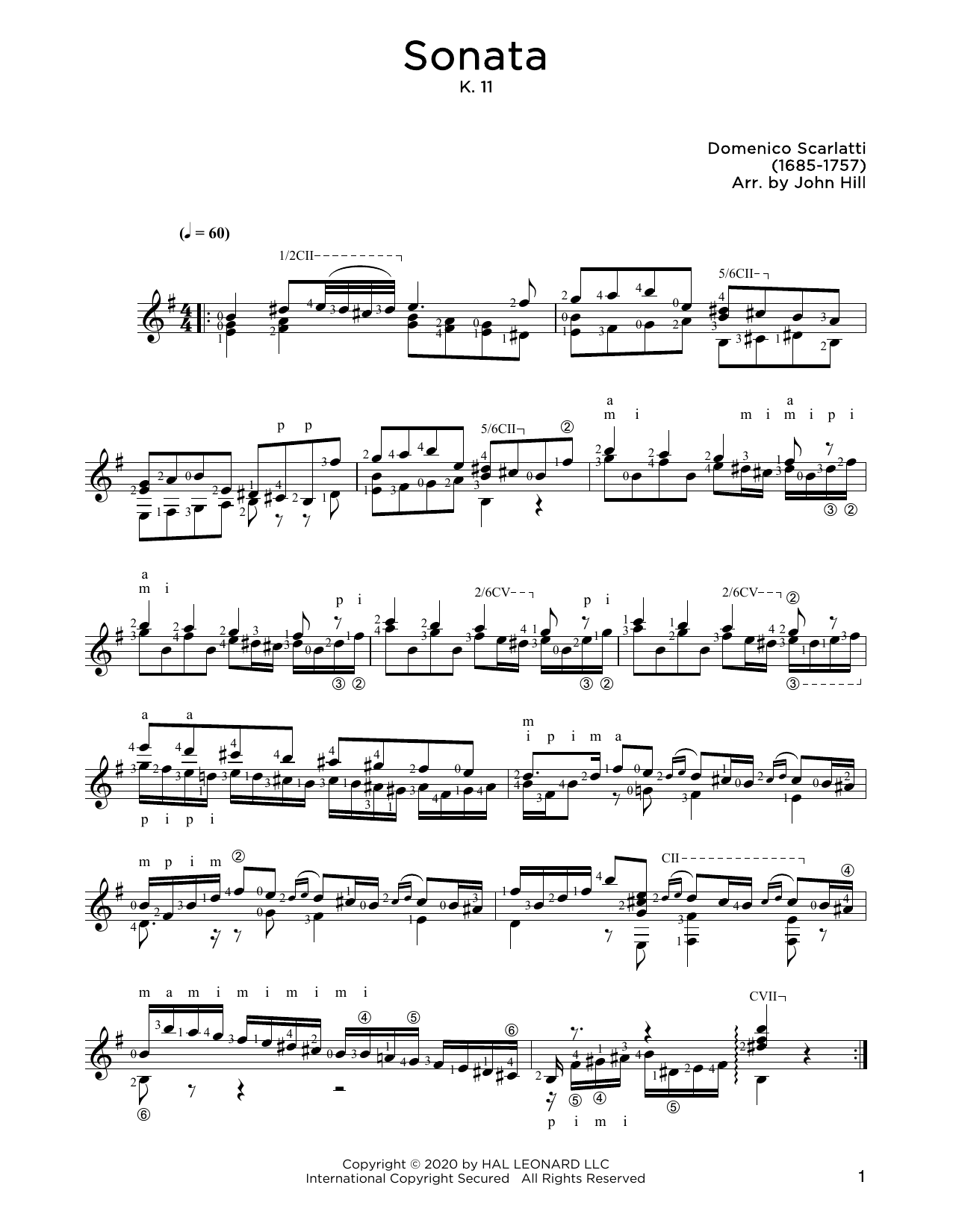 Download Domenico Scarlatti Sonata, L. 352 Sheet Music
