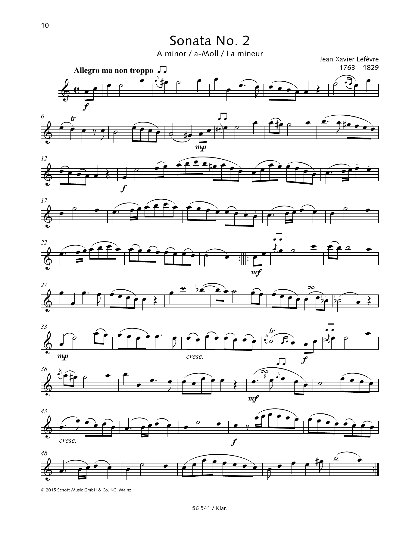 Download Baldassare Galuppi Sonata No. 2 Sheet Music