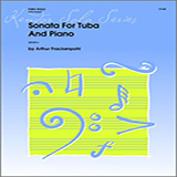 Download or print Sonata for Tuba and Piano - Piano Sheet Music Printable PDF 21-page score for Classical / arranged Brass Solo SKU: 330610.